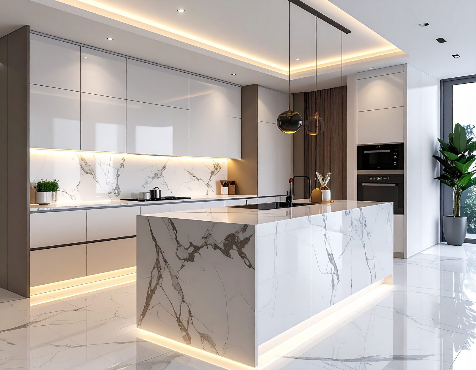 مطبخ مودرن من الغنيم